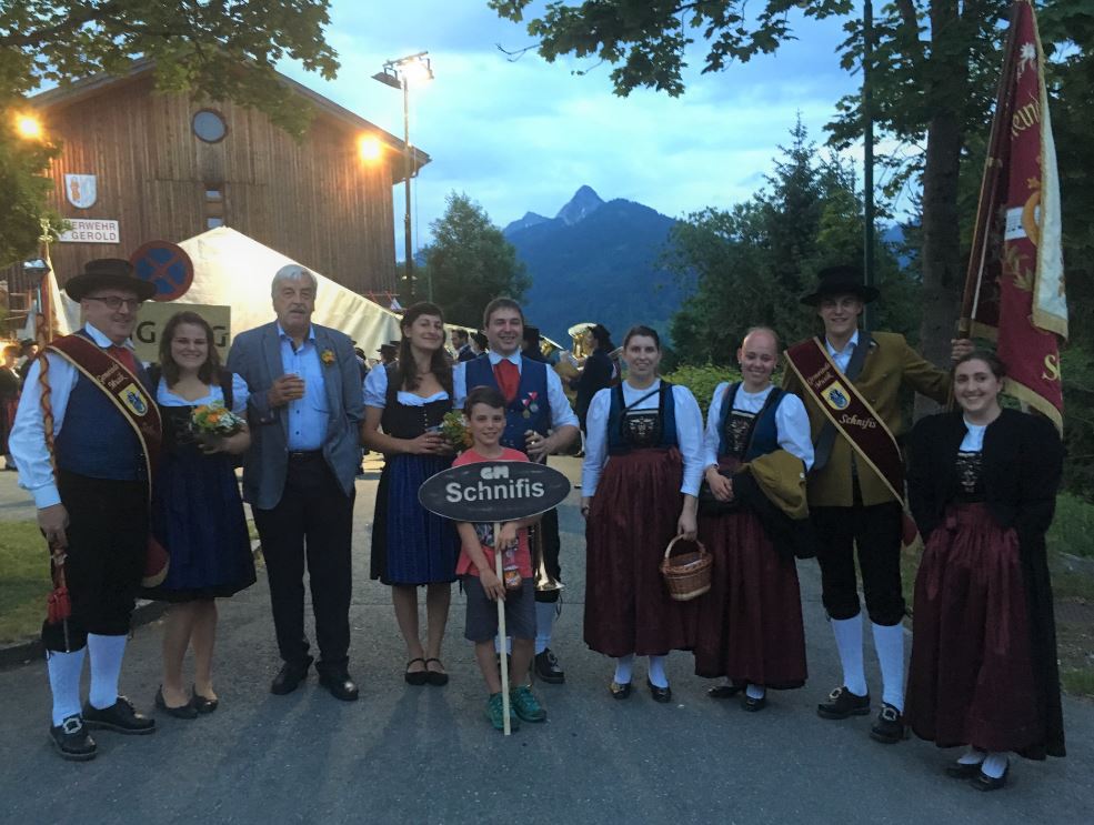 Musikfest in St. Gerold - Festführerverabschiedung